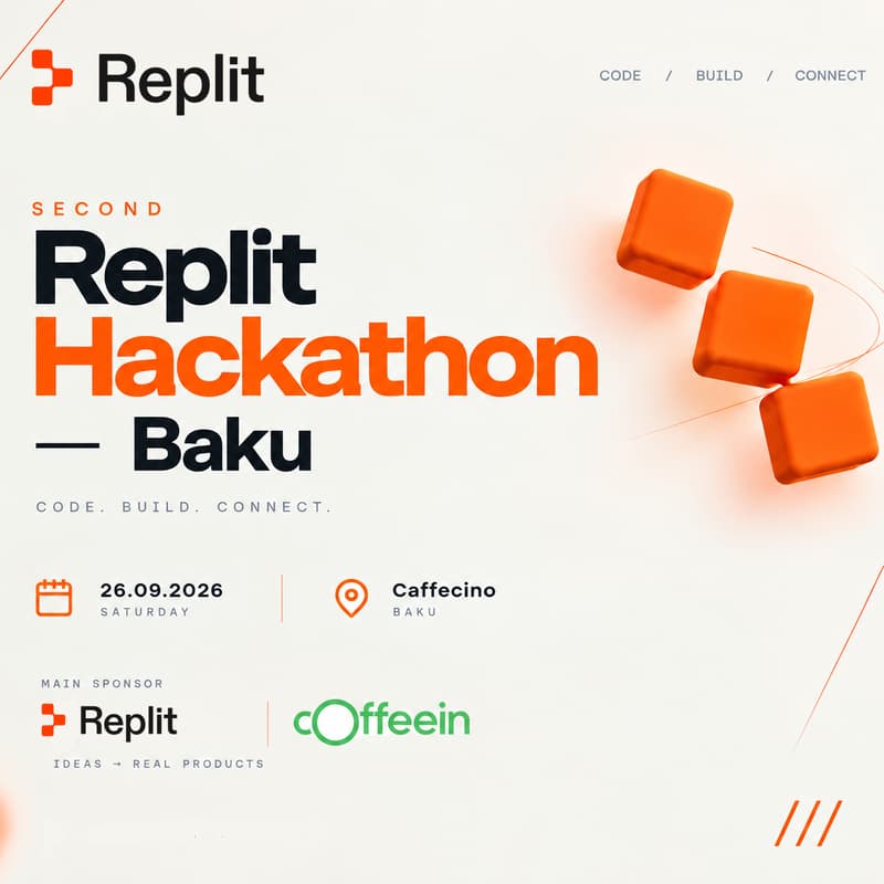 Cover Image for Replit Baku Hackathon #2