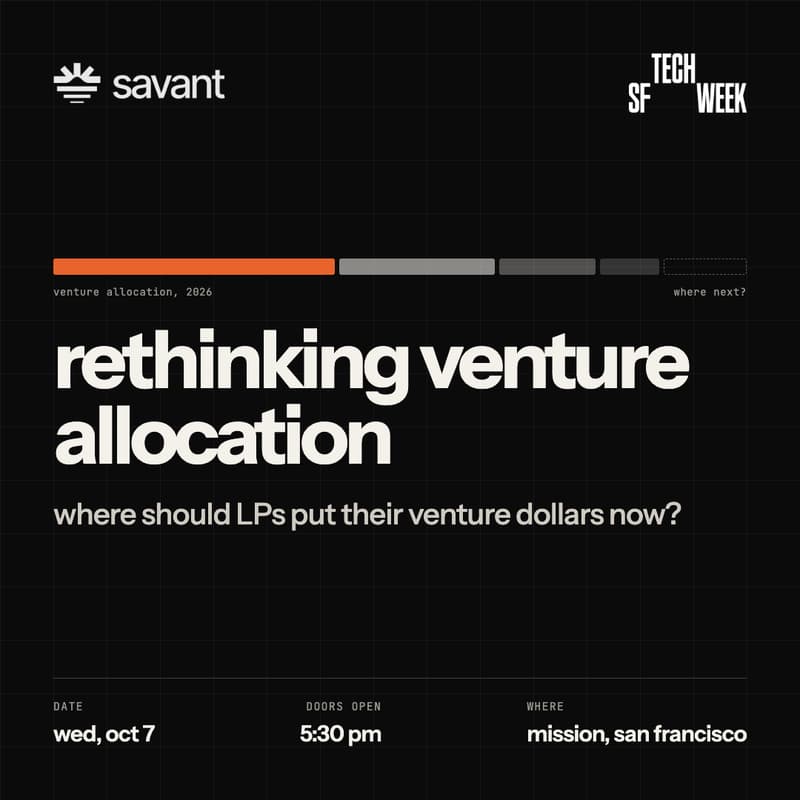 Cover Image for Rethinking Venture Allocation: Where Should LPs Put Their Venture Dollars Now?