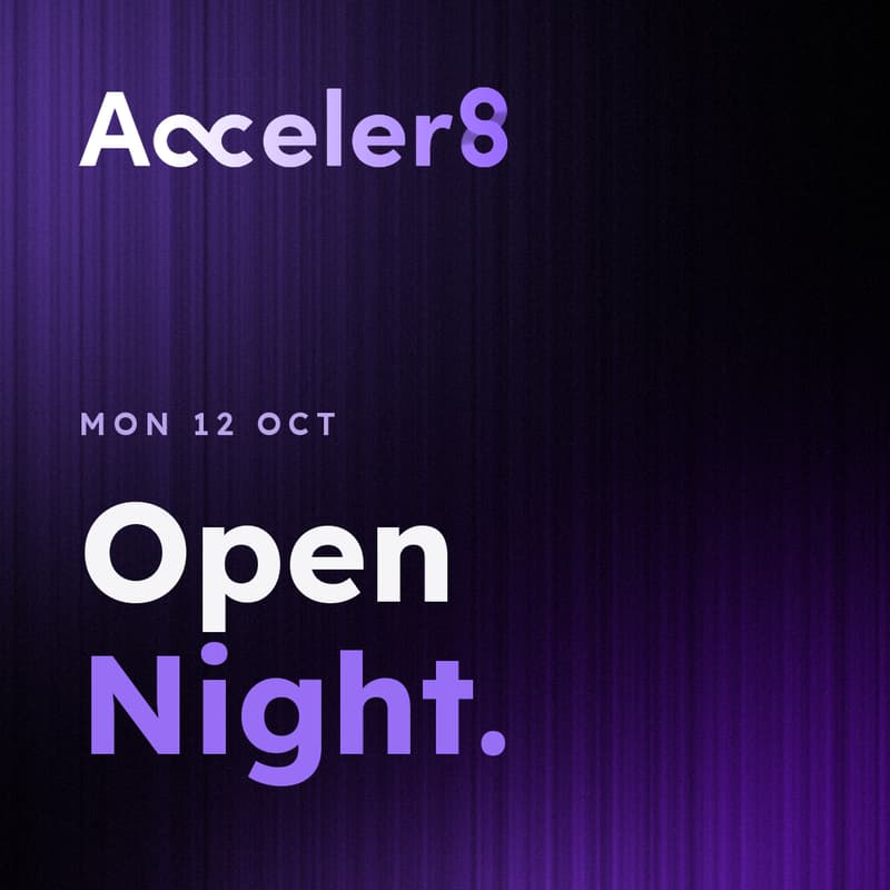 Cover Image for Acceler8 Open Night