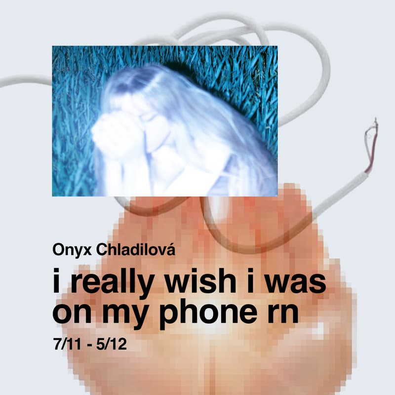 Cover Image for VERNISSAGE: i really wish i was on my phone rn