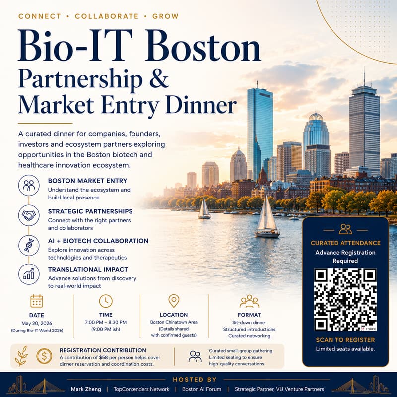 Cover Image for Bio-IT Boston Partnership & Market Entry Dinner