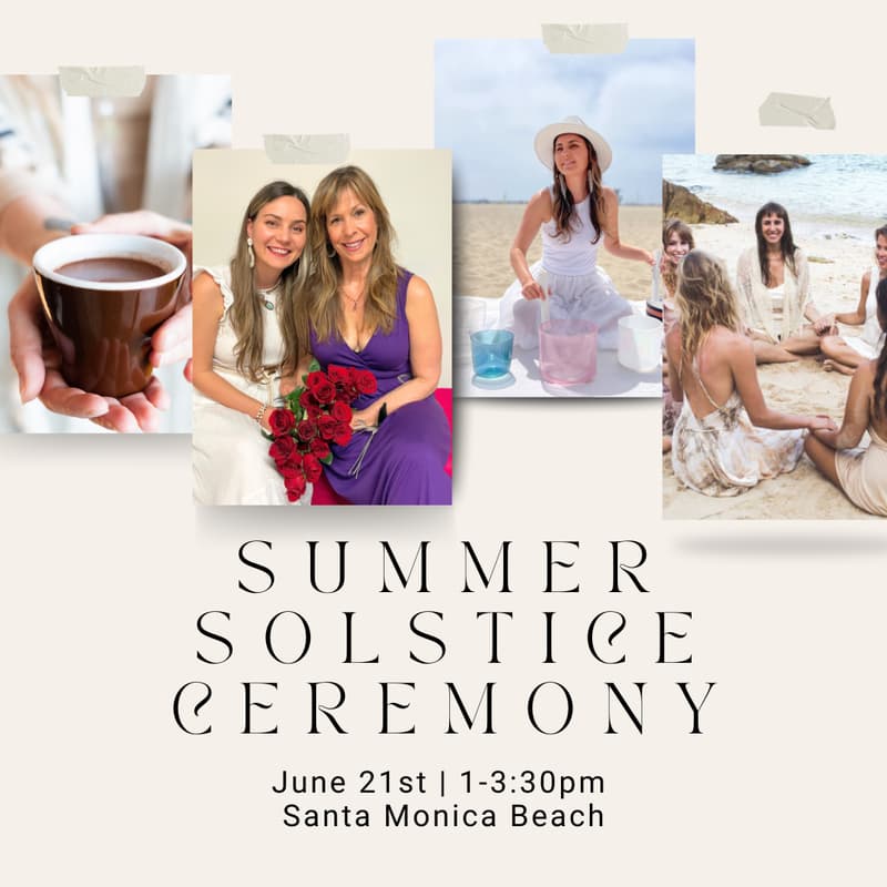 Cover Image for Summer Solstice Ceremony, Women’s Circle, Cacao, Extatic Dance, and Sound Bath