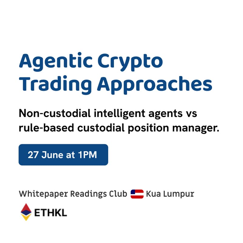 Cover Image for Whitepaper Reading Club: KL: Agentic Trading