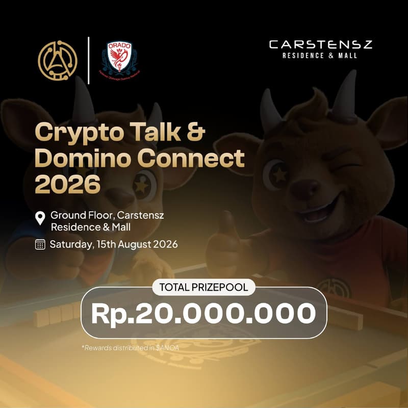 Cover Image for Anoa Crypto Talk & Domino Connect 2026