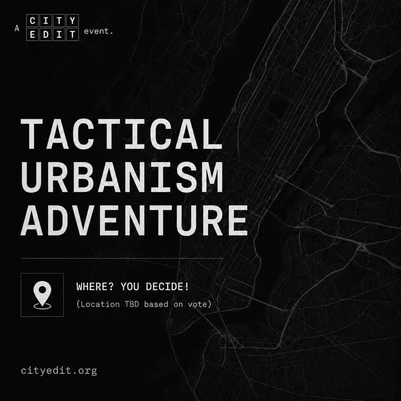 Cover Image for Tactical Urbanism Adventure 2.0!