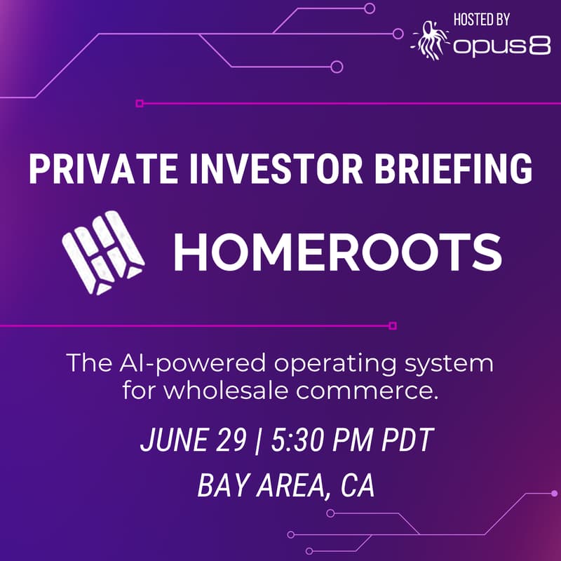 Cover Image for HomeRoots Private Investor Briefing - Bay Area, CA
