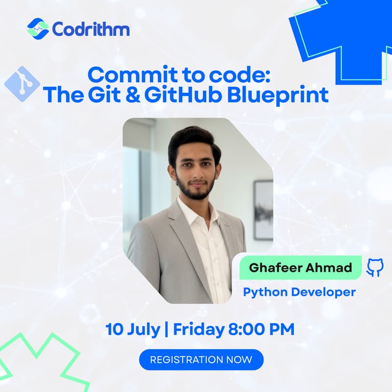 Cover Image for Commit to Code: The Git & GitHub Blueprint