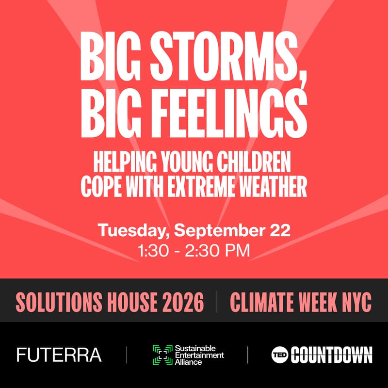Cover Image for Big Storms, Big Feelings - Helping young children cope with extreme weather