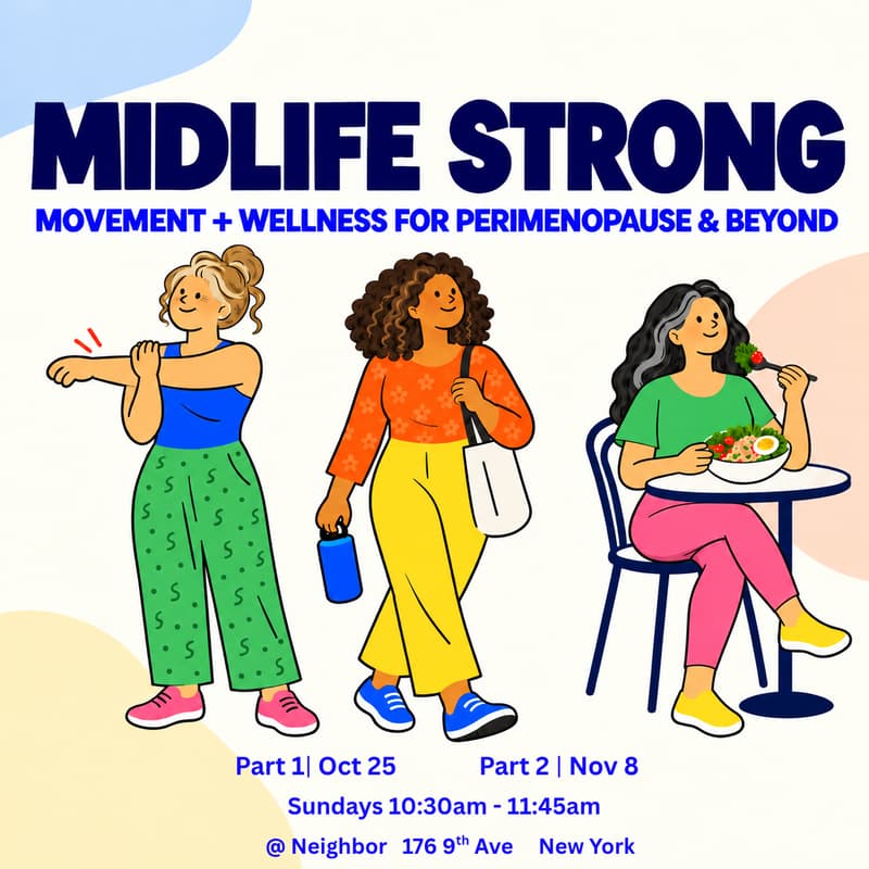 Cover Image for Midlife Strong: Understanding Your Changing Bodyand Where to Begin
