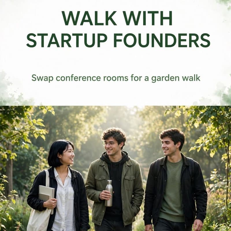 Cover Image for Walk With Startup Founder