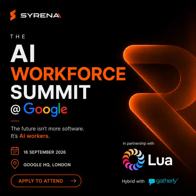 The AI Workforce Summit @ Google