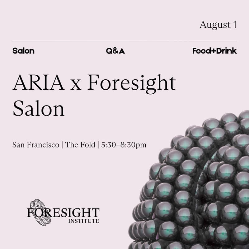 Cover Image for Foresight salon with ARIA