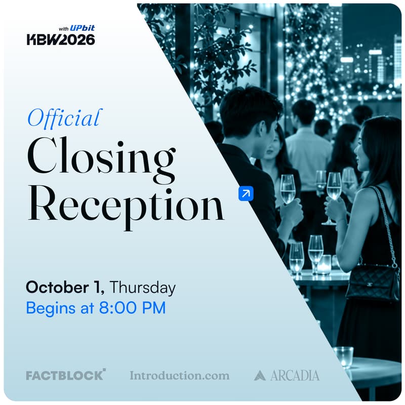 Cover Image for KBW2026 Official Closing Reception by FactBlock and Introduction.com