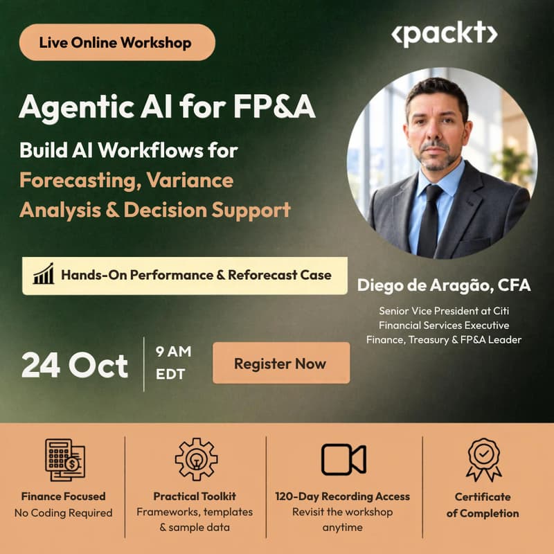Cover Image for Agentic AI for FP&A: Forecasting, Variance Analysis & Decision Support