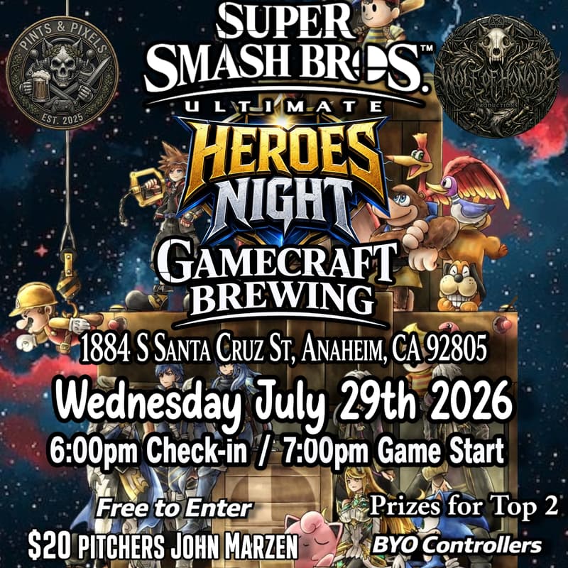 Cover Image for Super Smash Bros Ultimate Heroes Night