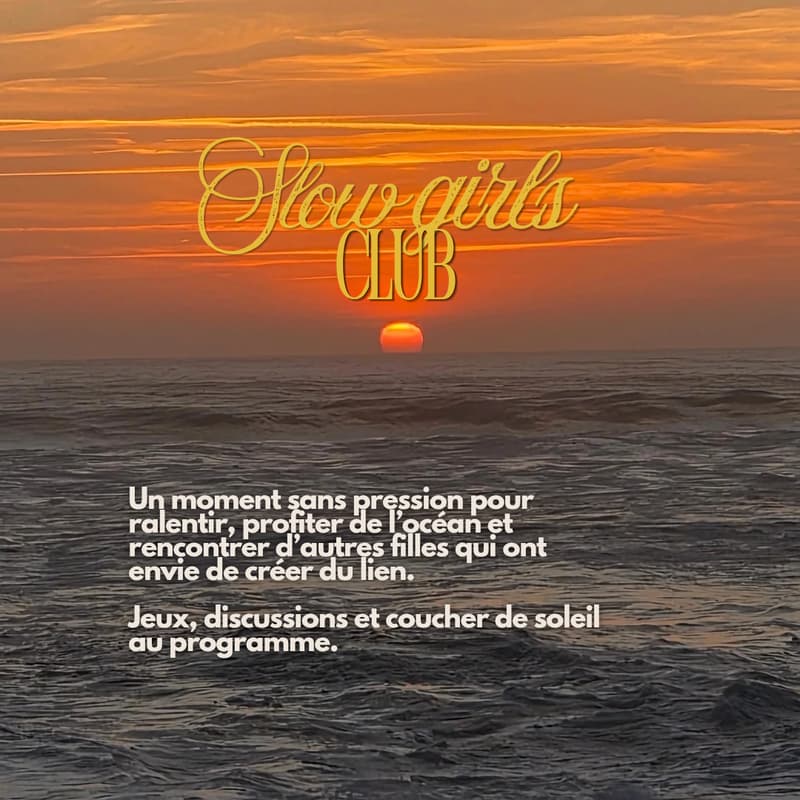 Cover Image for 🌅 Slow Girls Club - Sunset Edition