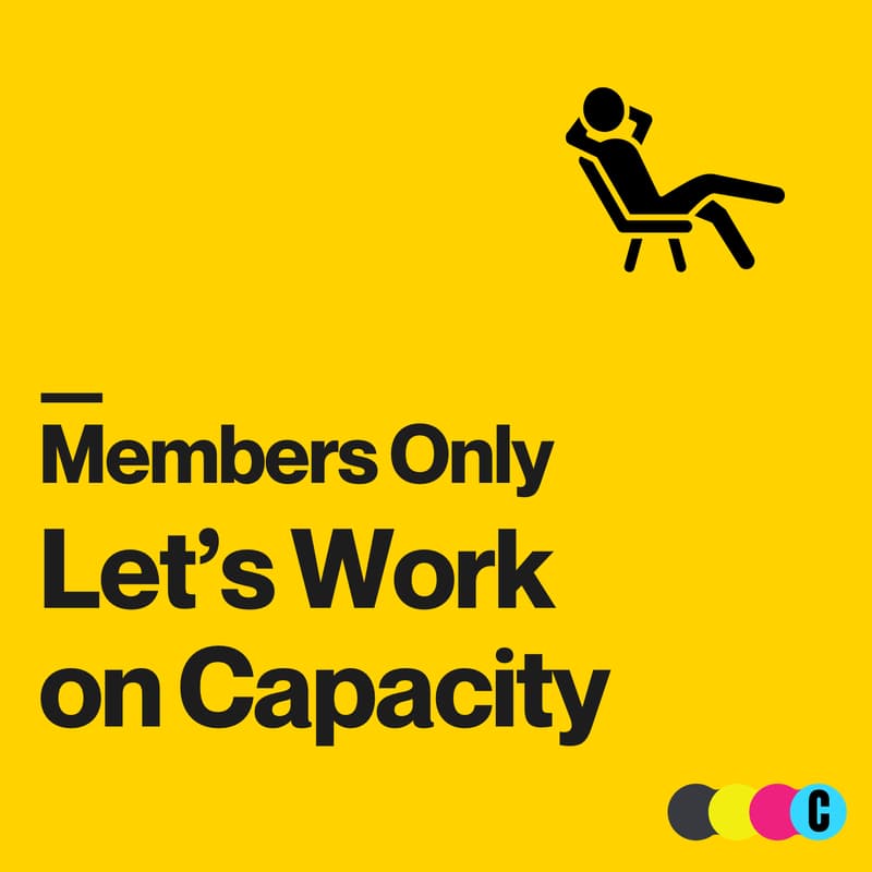 Cover Image for Help I'm Drowning: Let's Work on Capacity