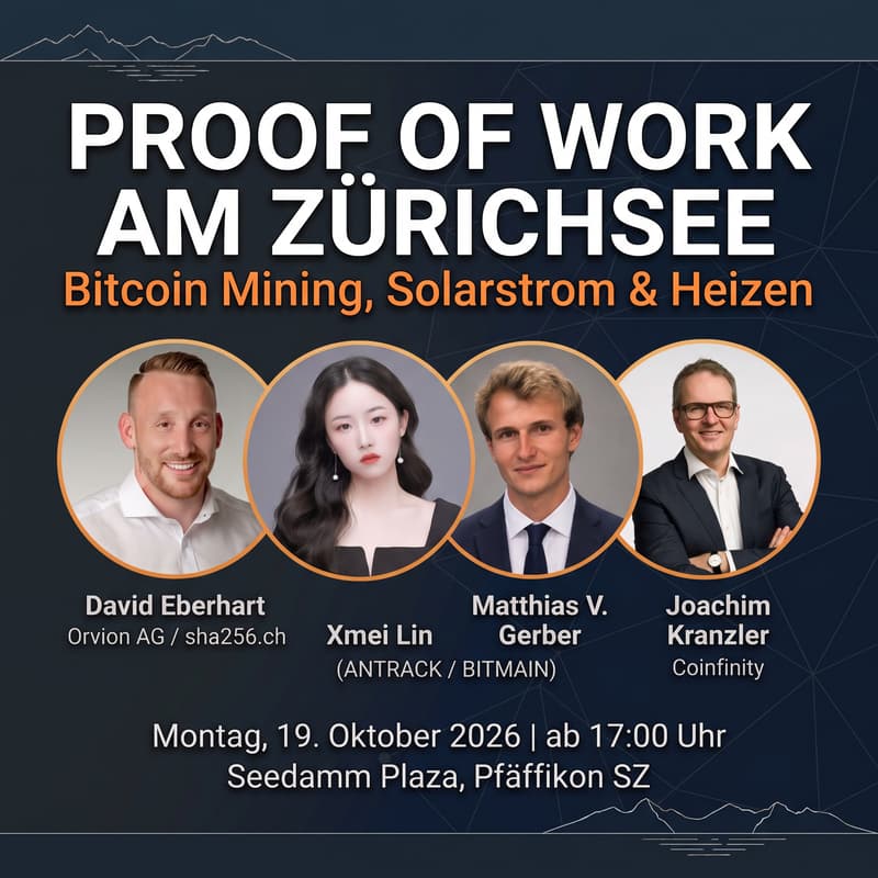 Cover Image for Proof of Work am Zürichsee: Pfäffikon SZ