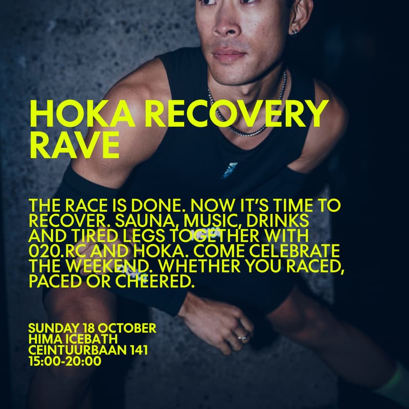 Cover Image for 020.RC x HOKA RECOVERY RAVE @HIMA ICEBATHS
