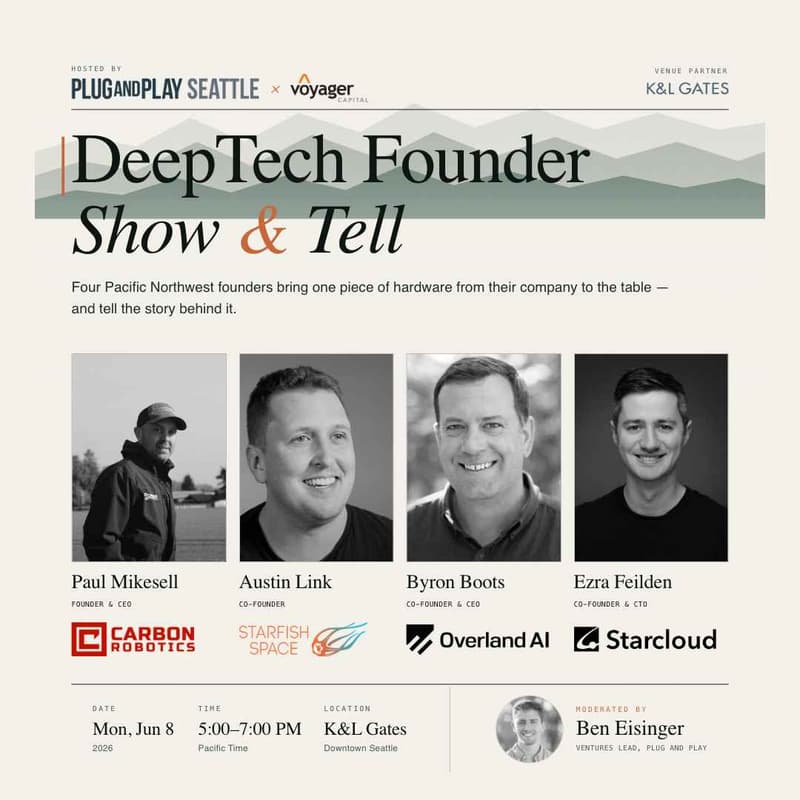 Cover Image for DeepTech Founder Show & Tell