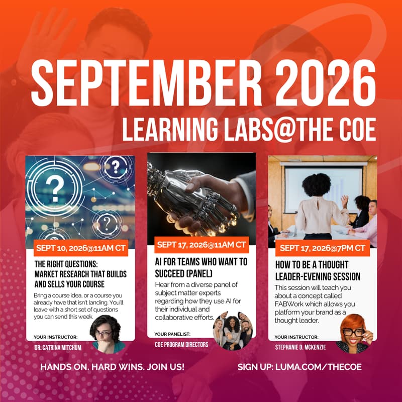 Cover Image for AI FOR TEAMS WHO WANT TO SUCCEED (PANEL)