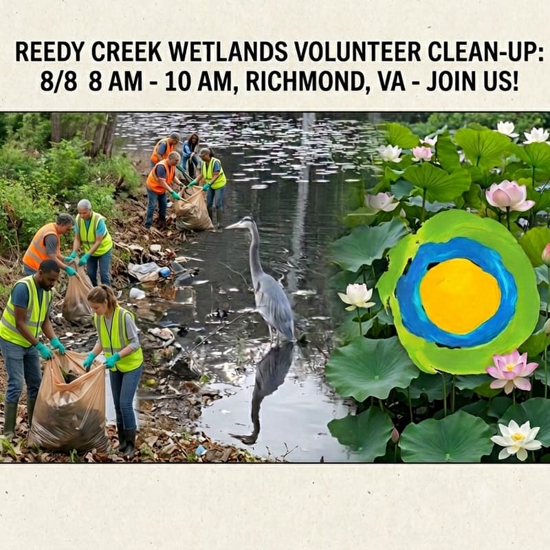 Cover Image for Reedy Creek Wetlands Clean-Up
