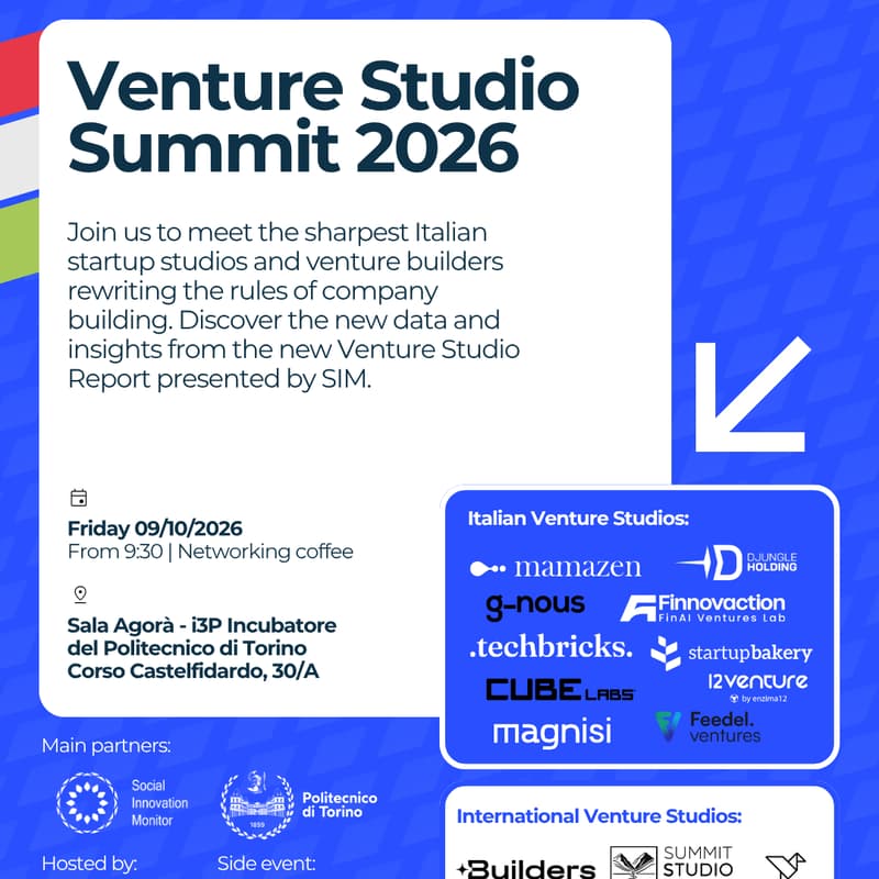 Cover Image for Venture Studio Summit 2026