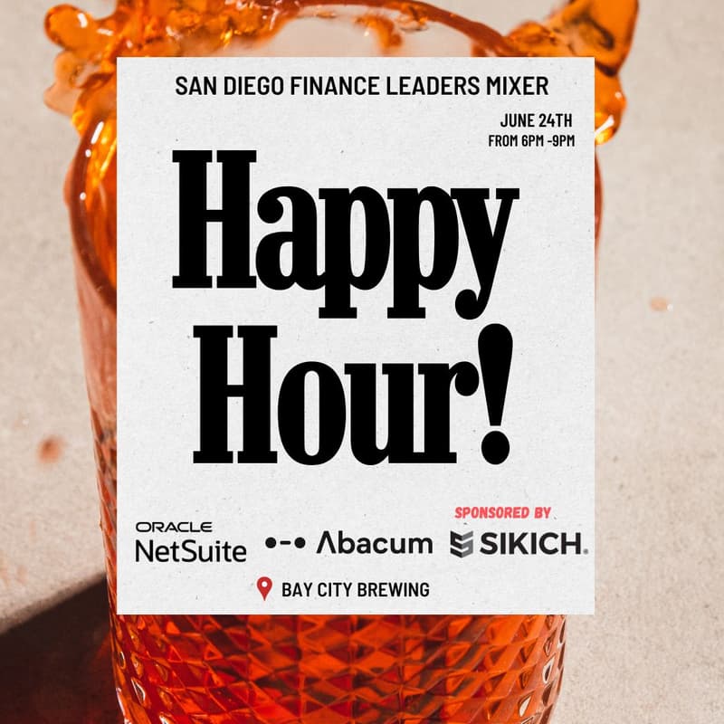Cover Image for San Diego Finance Leaders Mixer