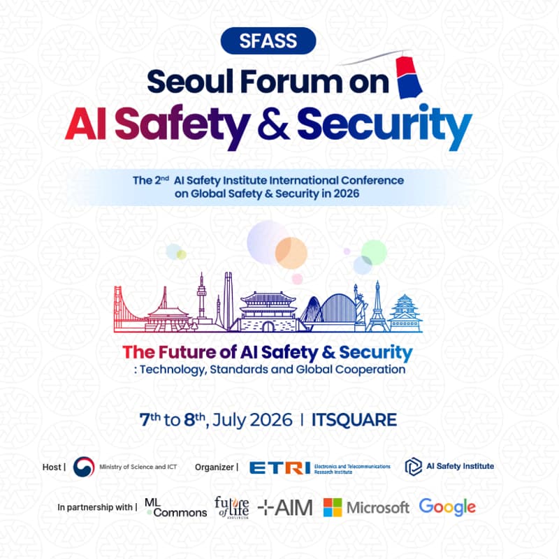 Cover Image for Seoul Forum on Al Safety & Security(SFASS)
