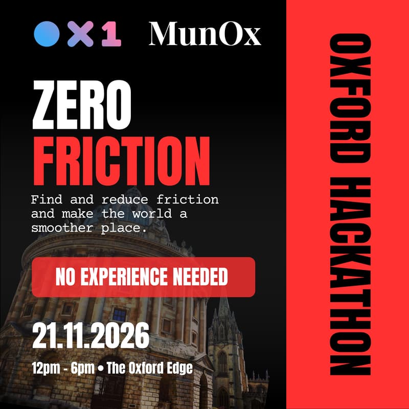 Cover Image for OX1 x MunOx – Friction Hackathon