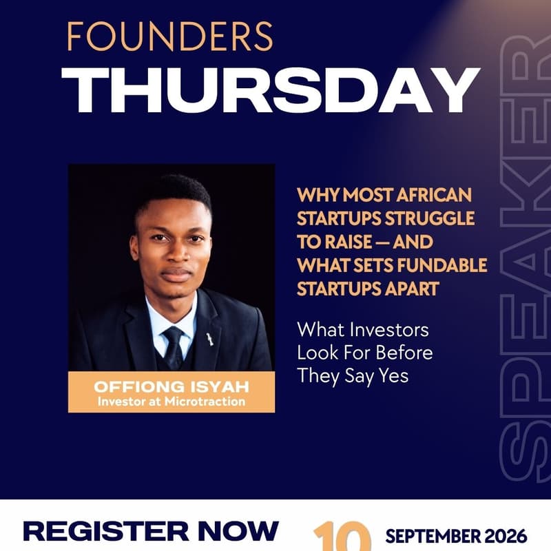 Cover Image for Founder Thursday