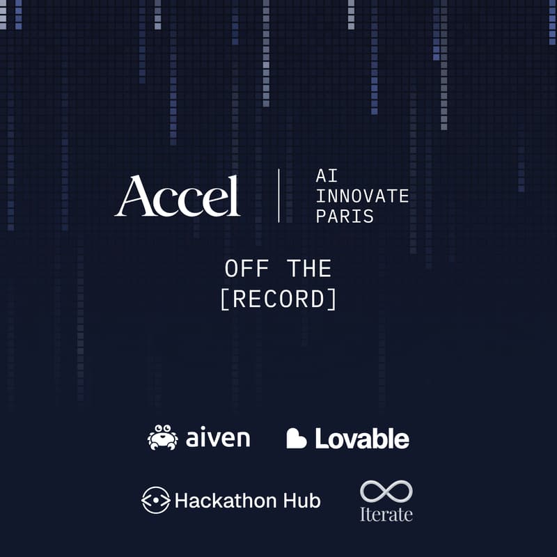 Cover Image for Accel Off The Record | Paris