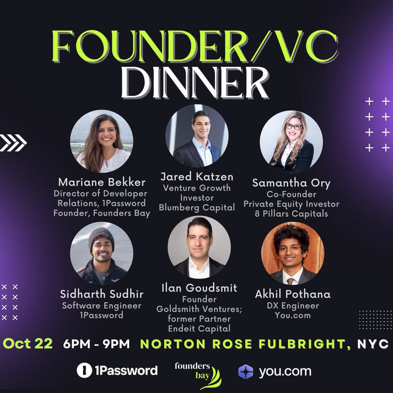 Cover Image for Founder/VC Dinner at Norton Rose Fulbright