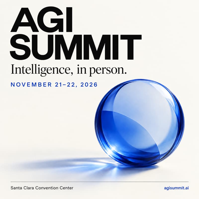 Cover Image for AGI Summit Silicon Valley 2026 | Nov 21–22