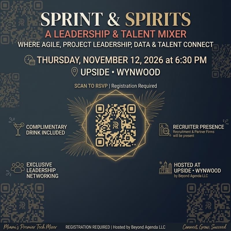 Cover Image for Sprint & Spirits: A Leadership & Talent Mixer
