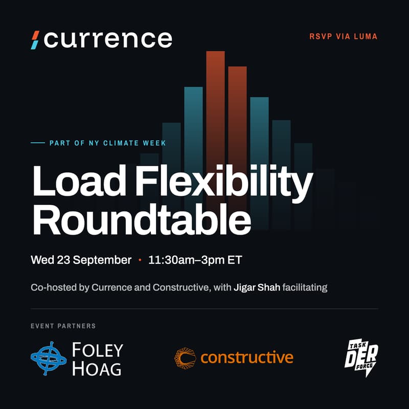 Cover Image for Load Flexibility Roundtable with Currence