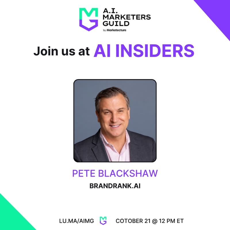Cover Image for AI Insiders with Pete Blackshaw