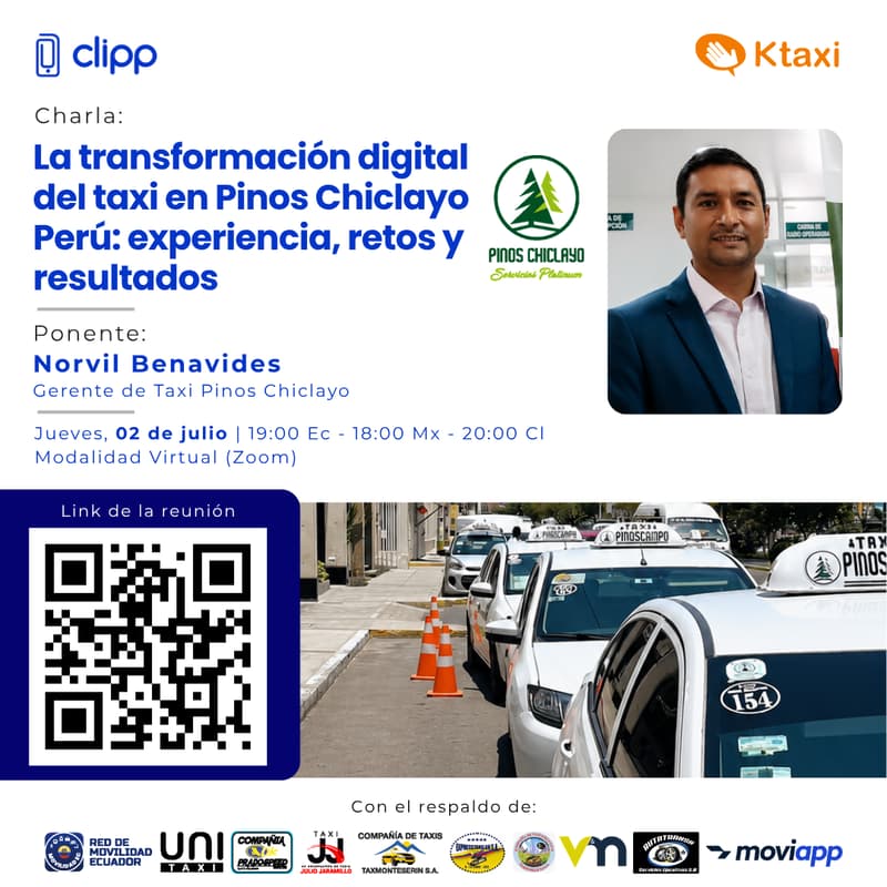 Cover Image for La transformación digital del taxi en Pinos Chiclayo Perú: experiencias, retos y resultados.