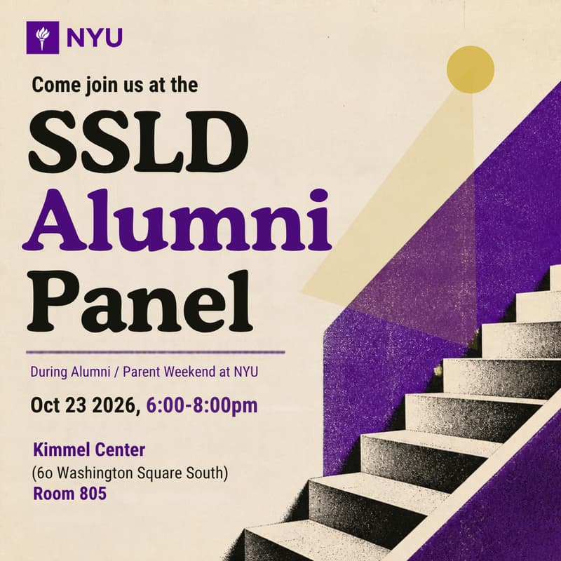 Cover Image for SSLD Alumni Panel