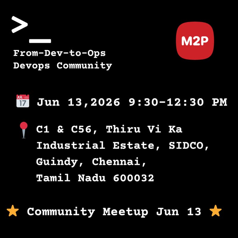 Cover Image for From-Dev-to-Ops | Devops Community Meetup Jun 13