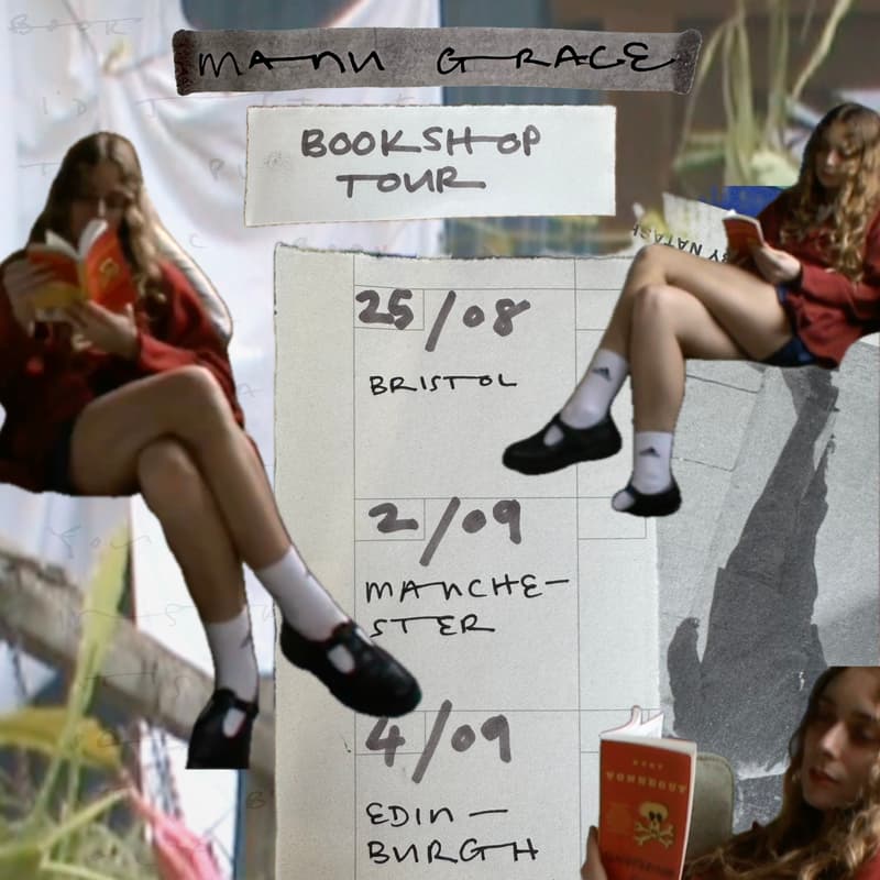 Cover Image for Manu Grace Bookshop Tour - Edinburgh