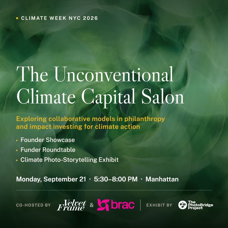 Cover Image for The Unconventional Climate Capital Salon