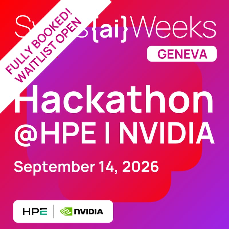 Cover Image for HPE & NVIDIA Agentic AI Hackathon for Enterprises @HPE Geneva Customer Innovation Center