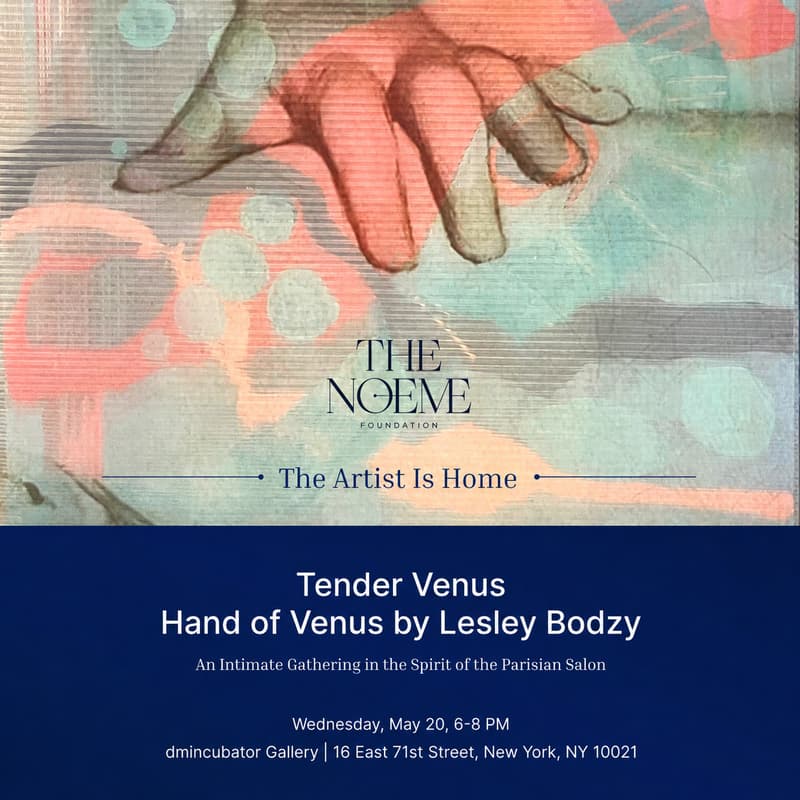 Cover Image for Tender Venus from The Artist is Home, an art salon series by The Noeme Foundation