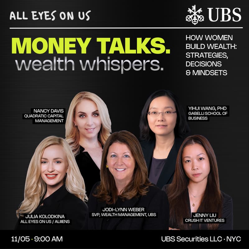 Cover Image for MONEY TALKS. wealth whispers. How women build wealth: strategies, decisions & mindsets