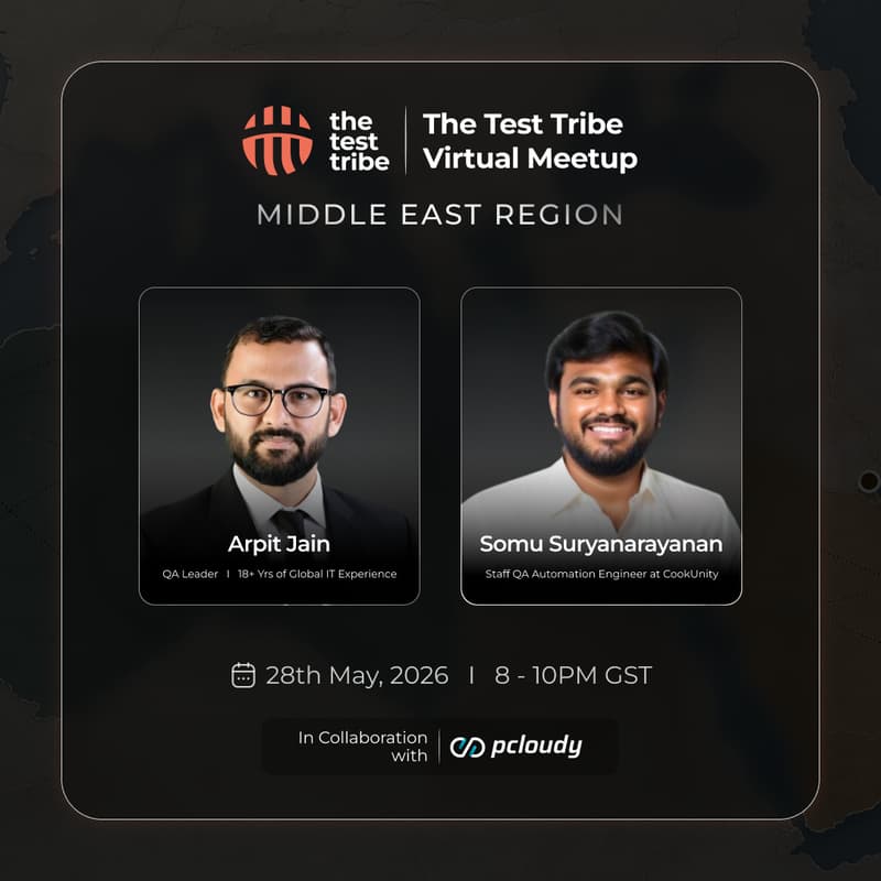 Cover Image for Scaling AI in Retail QA and QA Strategy for Banking | Middle East Virtual Meetup