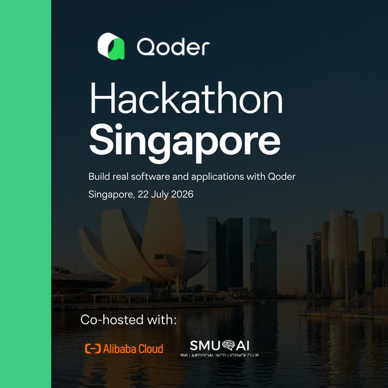 Cover Image for Alibaba Cloud x Qoder Hackathon Singapore 2026