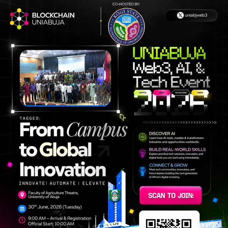 Cover Image for UNIABUJA WEB3 AI AND TECH EVENT 2026