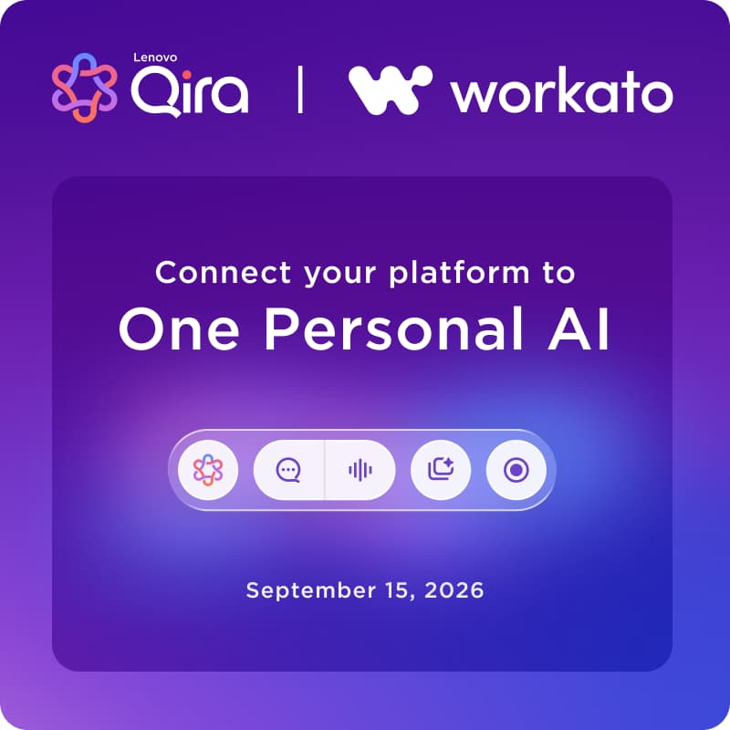 Cover Image for Personal AI | Lenovo x Workato