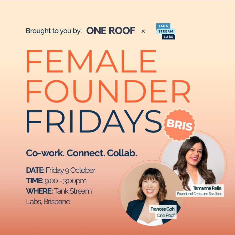 Cover Image for Female Founder Fridays - Coworking Day in Brisbane